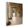 "Tangletown Fine Art Frameless 35-in x 35-in ""Villa Portico No. 2"" by Alan Blaustein Canvas Print"