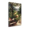 Tangletown Fine Art Chianti Vineyard Frameless 23-in H x 18-in W Landscapes Canvas Print