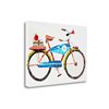 "Tangletown Fine Art Frameless 23-in x 16-in ""Bike No. 6"" by Anthony Grant Canvas Print"