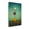 "Tangletown Fine Art Frameless 18-in x 24-in ""Luna's Circle"" by Duy Huynh Canvas Print"
