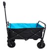 CASAINC Black and Blue Foldable Garden Cart