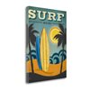"Tangletown Fine Art Frameless 25-in x 33-in ""Surf Malibu"" by Renee Pulve Canvas Print"