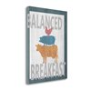 "Tangletown Fine Art Frameless 40-in x 30-in ""Balanced Breakfast One"" Canvas Print"