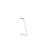 ORE International Andi 15-in Satin White Integrated LED Table Lamp with Metal Shade