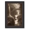 "Tangletown Fine Art ""A Walk by the Waterfall"" 36-in x 26-in Canvas Print"