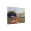 "Tangletown Fine Art ""Poppy Hill"" by Alice Weil Frameless 17-in H x 24-in W Canvas Print"