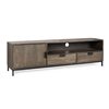 Gild Design House Samuel 69-in Brown/Grey Contemporary/Modern Wood Media Cabinet