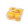 IH Casa Decor 8-Pack Zesty Citrus Tealight Candles - Set of 2