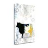 "Tangletown Fine Art ""Cow"" by Sarah Ogren 34-in x 24-in Canvas Print"
