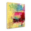 "Tangletown Fine Art ""Rainbow Abstract II"" by Sarah Ogren 18-in H x 18-in W Canvas Print"