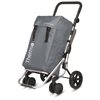 Playmarket Go Plus Grey Foldable Shopping Cart with Removable Bag