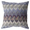 Amrita Sen Hatches 18-in W x 18-in L Muted Purple Suede Square Indoor Decorative Pillow