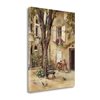 "Tangletown Fine Art ""Provence Village I"" by Marilyn Hageman 27-in H x 21-in W Canvas Print"