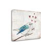 "Tangletown Fine Art ""Love Birds I"" by Courtney Prahl 35-in H x 47-in W Canvas Print"