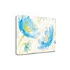 Tangletown Fine Art “Breeze Blooms I” Frameless 26-in H x 39-in W Floral Canvas Print
