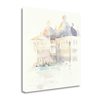 "Tangletown Fine Art Frameless 18-in x 18-in ""Venice Evening Square"" by Avery Tillmon Canvas Print"