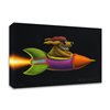 Tangletown Fine Art “Rocket Dog” Frameless 24-in H x 30-in W Kids Canvas Print