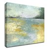 Tangletown Fine Art “Subtle Shores, Morning Memories” Frameless 24-in H x 24-in W Abstract Canvas Print