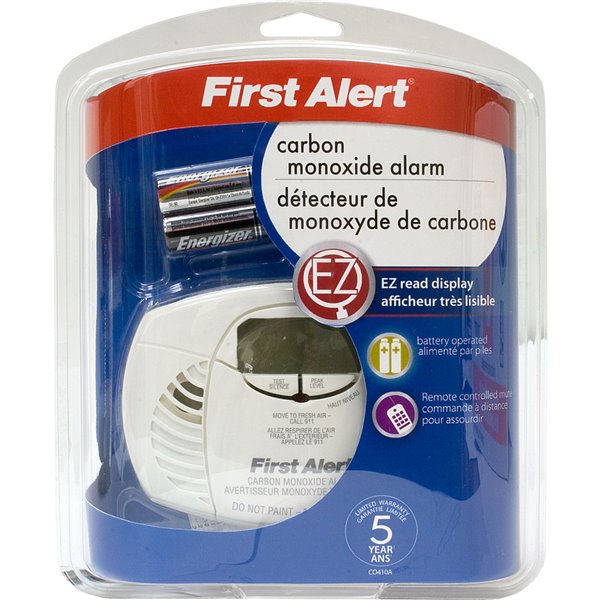 First Alert Battery Powered Carbon, Battery Powered Carbon Monoxide Alarm First Alert