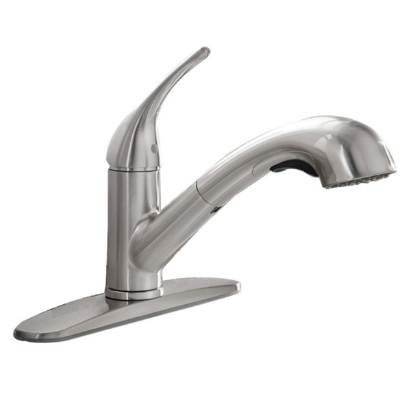 AquaSource Faucet Single Handle Pull-Out Kitchen Faucet