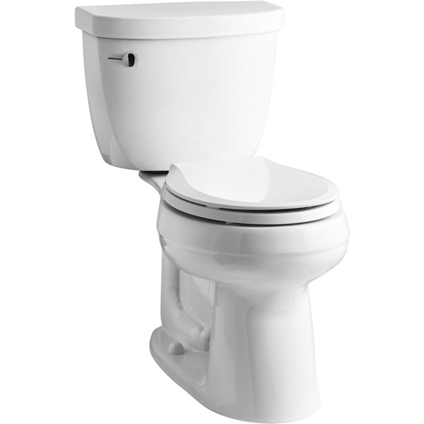 Kohler Cimarron White 2 Piece, Comfort Height Toilet Round Bowl