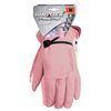 WomenWorx Leather Gloves - Medium - Pink