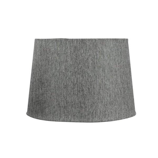 Gray Fabric Drum Lamp Shade, Uno Fitter Lamp Shade Canada