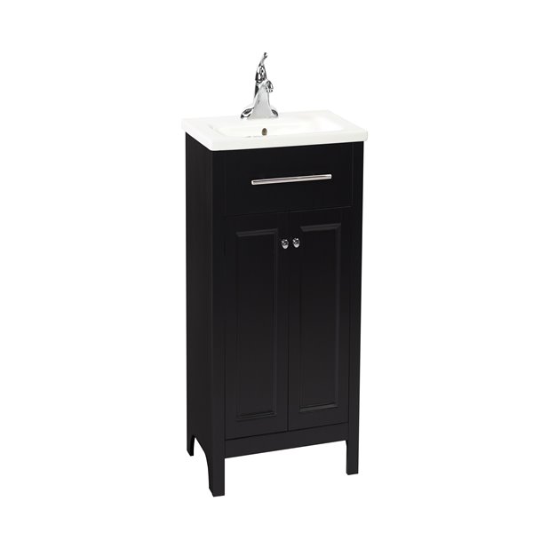 Foremost Nou Living By Madison, Foremost Madison 24 In White Bathroom Vanity With Integrated Sink