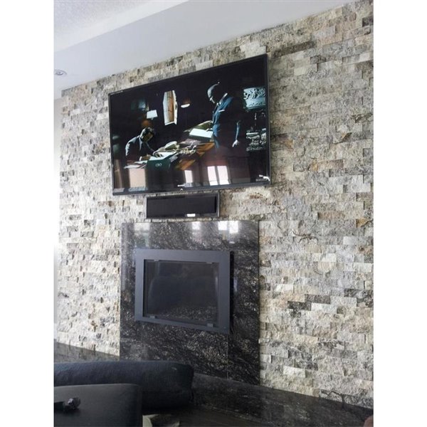 Natural Stone Mosaic Subway Wall Tile, Natural Stone Wall Tile For Fireplace