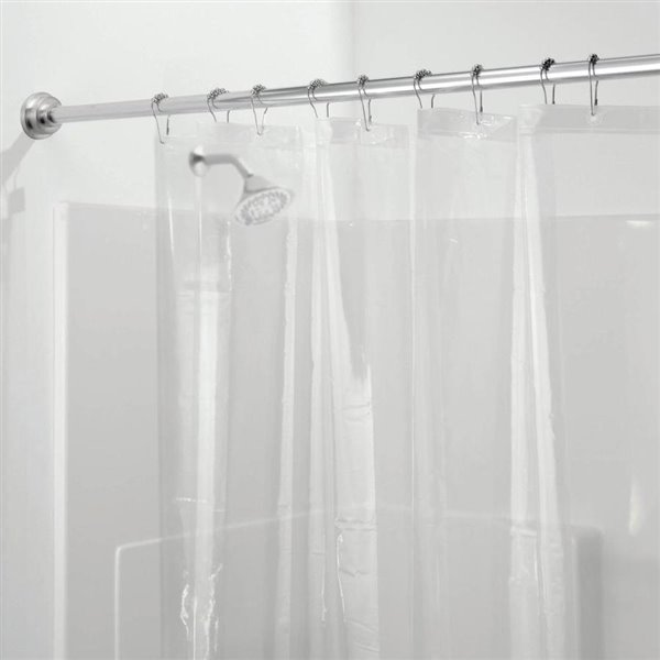 Moda At Home Crown X23 71 In X, See Through Shower Curtain Liner