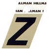 Hillman 1 1/2-in Black and Gold Aluminum Angle Cut Letters