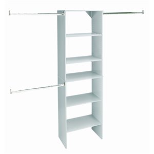 ClosetMaid SuiteSymphony 25-in Starter Tower Pure White