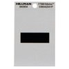 Hillman 3-in Black and Silver Vinyl Reflective Hyphen Symbol
