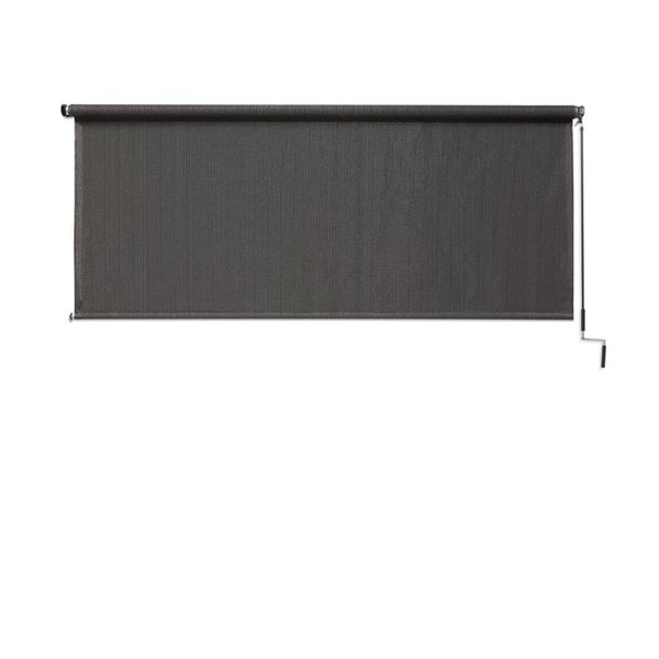 Montecito Coolaroo 448905 Cordless Outdoor Roller Shade with 95% UV Protection 
