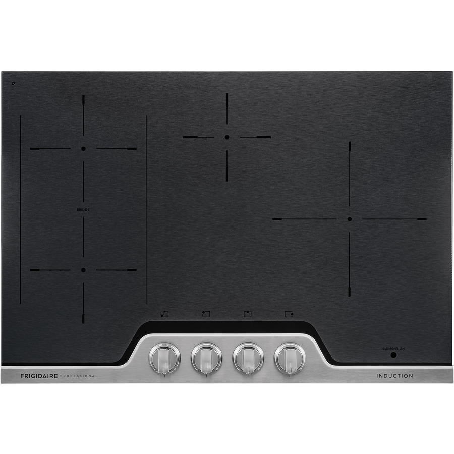 Frigidaire 30-in 4-Element Smooth Surface Induction Cooktop (Stainless Steel) ENERGY STAR