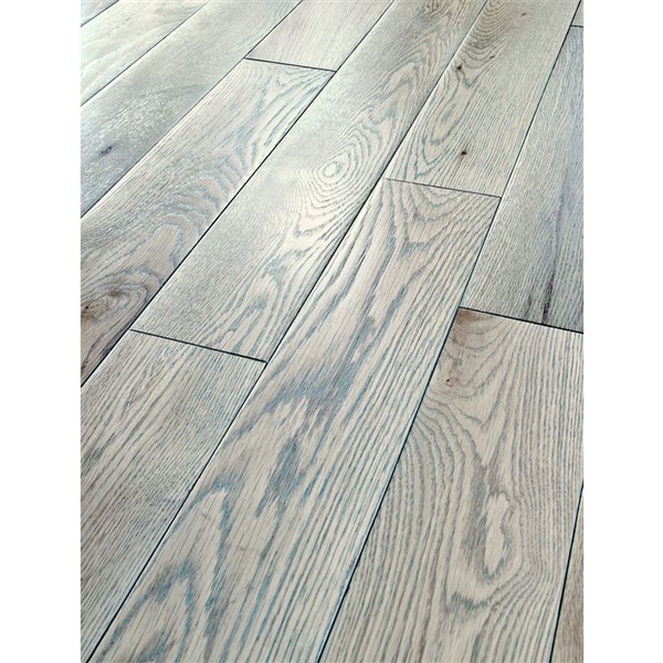 Drift Gray Oak Solid Hardwood Flooring, Solid Hardwood Flooring Grey