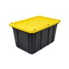 GSC Technologies 102L Black Tote with Standard Snap Yellow Lid