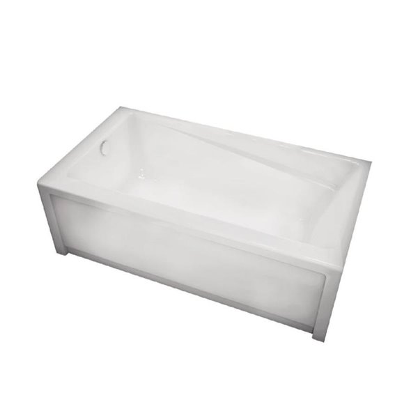 Maax 30 In X 60 White Acrylic, Maax Nomad Bathtub Installation Instructions