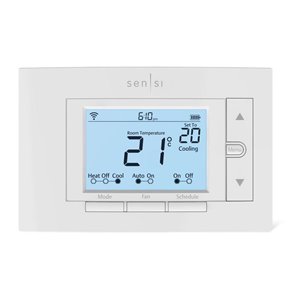 Emerson Sensi White Smart Thermostat (Wi-Fi Compatible)
