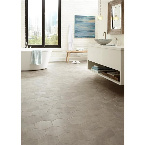 Luxury Residential Vinyl Tile, Self Adhesive Bathroom Floor Tiles Wickes