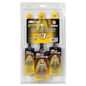SIMMS 3-Pack Ultra Grip Paint Brush (Common:; Actual ...
