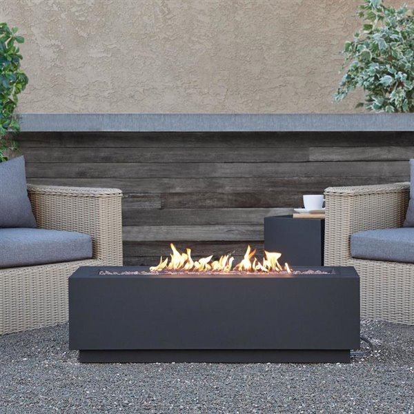 Real Flame Lanesboro Outdoor Fireplace, Outdoor Coffee Table With Fireplace