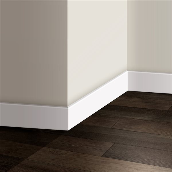 1/2 x 2-1/2 x 8-ft Primed MDF Baseboard Moulding (10-Pack) | Lowe&#39;s Canada