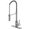 Single-Handle Zen Kitchen Faucet - Brass/Zinc- Stainless Steel