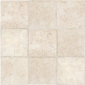 Del Conca Rialto White Thru Body Porcelain Floor and Wall Tile (Common