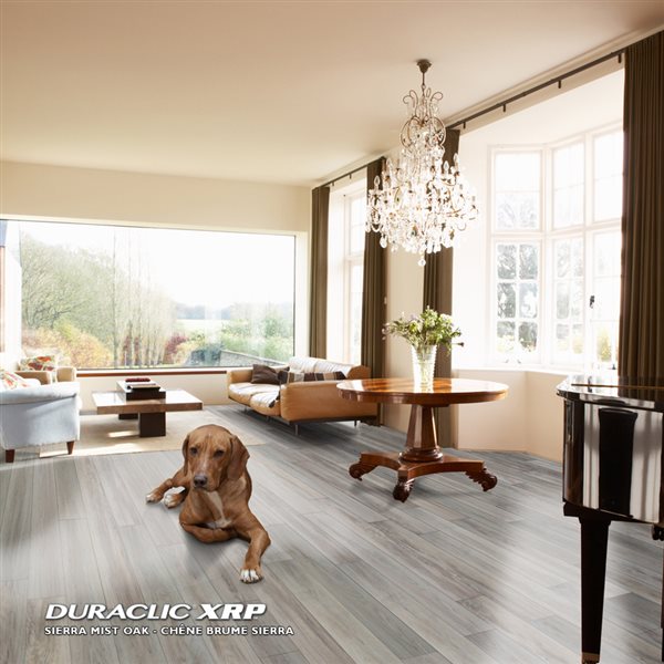 Duraclic Sierra Mist Oak Luxury Plank, Duraloc Laminate Flooring