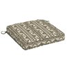 Style Selections Southwest Patio Seat Cushion - 20-in x 20-in - Tan