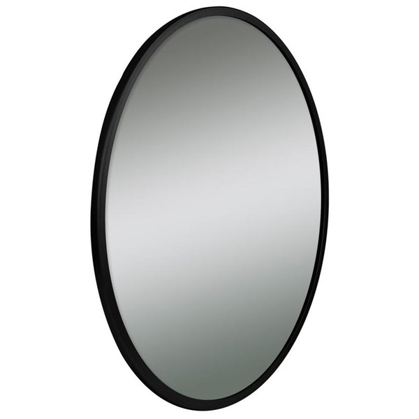 Metallica Round Mirror Brushed Black, Convex Mirror Home Depot Canada