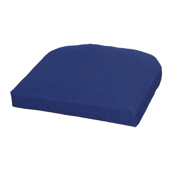 Navy Polyester Patio Seat Cushion, Outdoor Foam For Cushions Canada