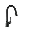 MOEN Adler Matte Black One-Handle High Arc Kitchen Faucet